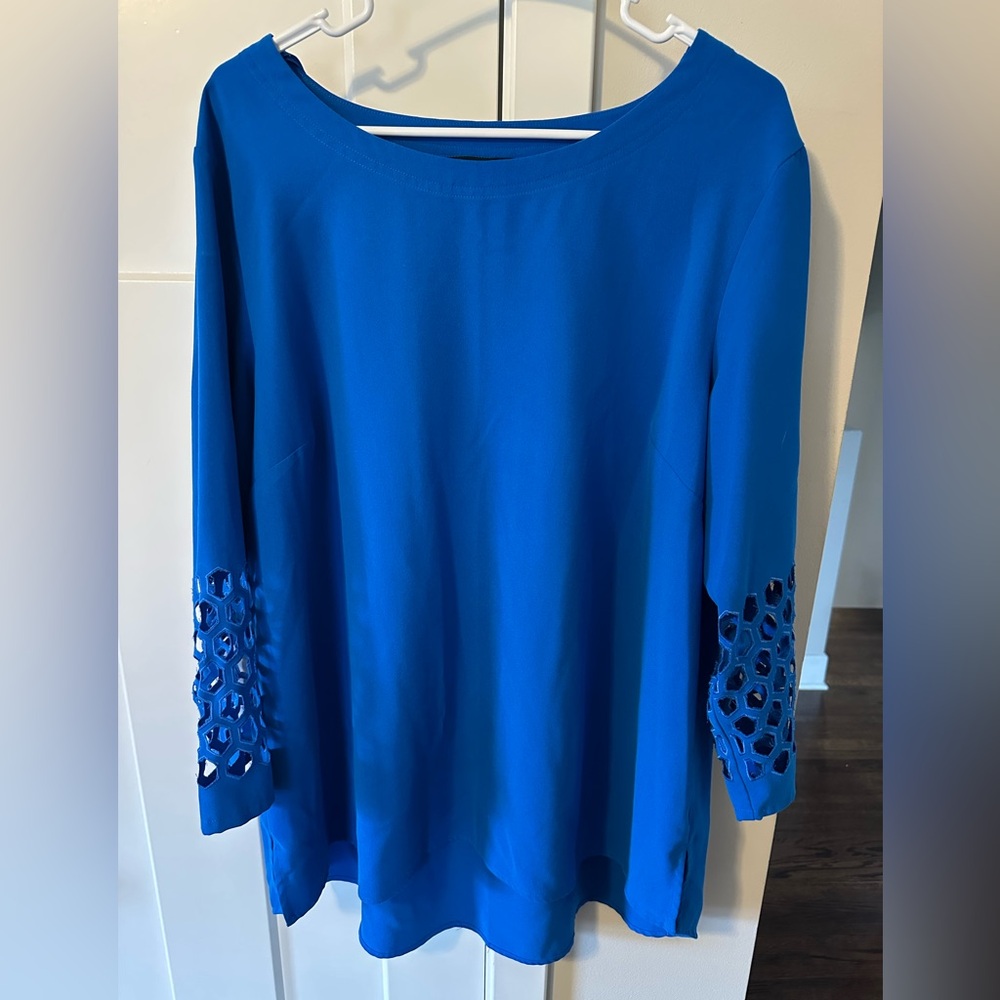 Blue Tunic Blouse